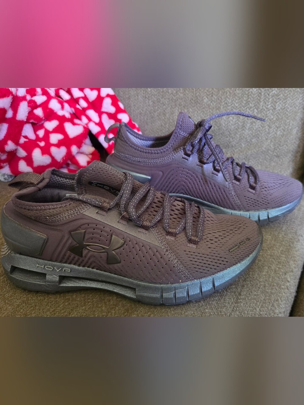 Under Armour Athletic Shoes - Plum Purple Pewter Size 6